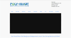 Desktop Screenshot of poly-mart.com